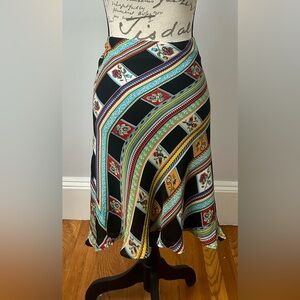 EUC RARE Harold’s Vintage Silk Skirt. Sz 6